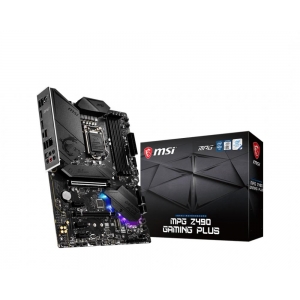 Mainboard|MSI|Intel Z490 Express|LGA1200|ATX|3xPCI-Express 3.0 1x|2xPCI-Express 3.0 16x|2xM.2|Memory DDR4|Memory slots 4|1xHDMI|1xDisplayPort|2xUSB 2.0|1xUSB type C|3xUSB 3.2|1xPS/2|1xOptical S/PDIF|1xRJ45|5xAudio port|MPGZ490GAMINGPLUS