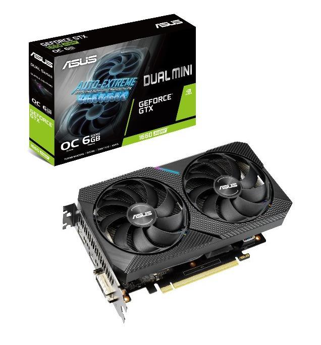 VGA PCIE16 GTX1660 SUPER 6GB/DUAL-GTX1660S-O6G-MINI ASUS