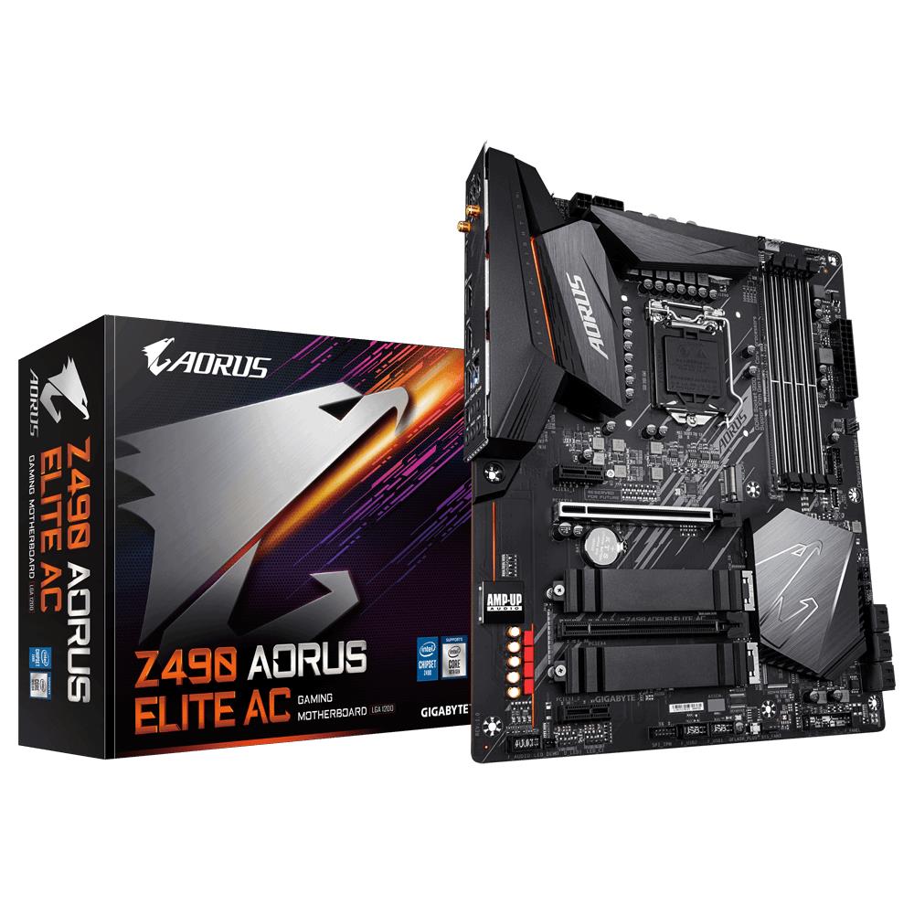 MB Z490 S1200 ATX/Z490 AORUS ELITE AC GIGABYTE