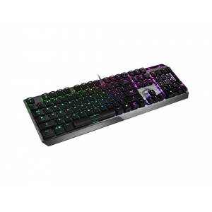 KEYBOARD GAMING BLACK ENG/VIGOR GK50 LOW PROFILE US MSI