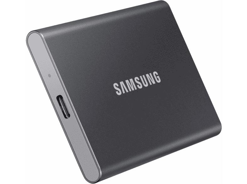 External SSD|SAMSUNG|T7 Touch|500GB|USB 3.2|Write speed 1000 MBytes/sec|Read speed 1050 MBytes/sec|MU-PC500T/WW