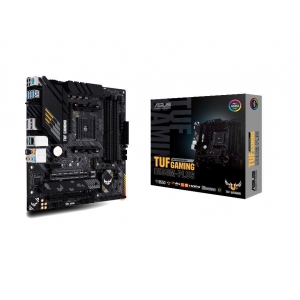 Mainboard|ASUS|AMD B550|SAM4|MicroATX|1xPCI-Express 3.0 1x|1xPCI-Express 3.0 16x|2xM.2|1xPCI-Express 4.0 16x|Memory DDR4|Memory slots 4|1xHDMI|1xDisplayPort|2xUSB 2.0|1xUSB type C|5xUSB 3.2|1xPS/2|1xOptical S/PDIF|1xRJ45|5xAudio port|TUFGAMINGB550M-P