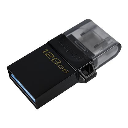 MEMORY DRIVE FLASH USB3.1/128GB DTDUO3G2/128GB KINGSTON