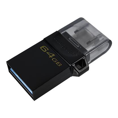 MEMORY DRIVE FLASH USB3.1/64GB DTDUO3G2/64GB KINGSTON