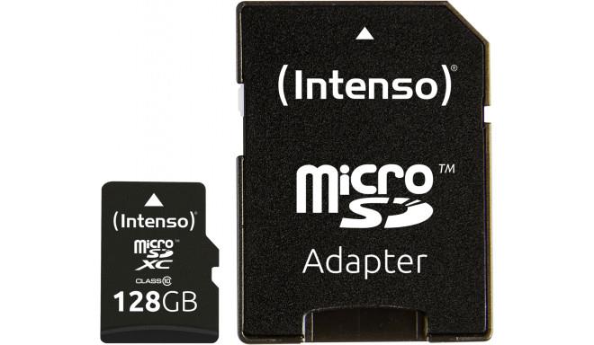 MEMORY MICRO SDXC 128GB C10/W/ADAPTER 3413491 INTENSO