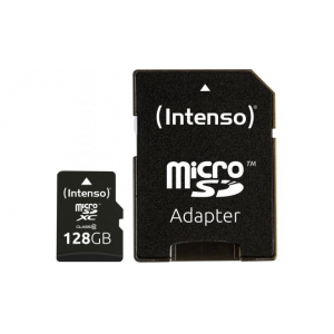 MEMORY MICRO SDXC 128GB C10/W/ADAPTER 3413491 INTENSO