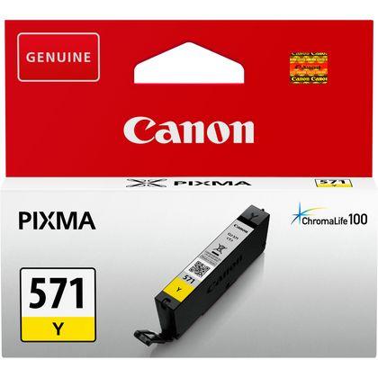 INK CARTRIDGE YELLOW CLI-571Y/XL 0334C004 CANON