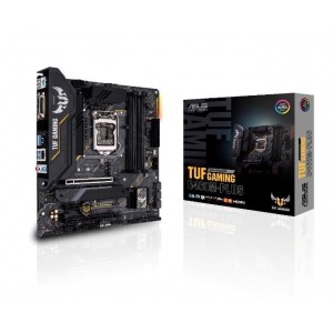 Mainboard|ASUS|Intel B460 Express|LGA1200|MicroATX|1xPCI-Express 3.0 1x|2xPCI-Express 3.0 16x|2xM.2|Memory DDR4|Memory slots 4|1xDVI|1xHDMI|1xDisplayPort|2xUSB 2.0|4xUSB 3.2|1xPS/2|1xRJ45|3xAudio port|TUFGAMB460M-PLUS