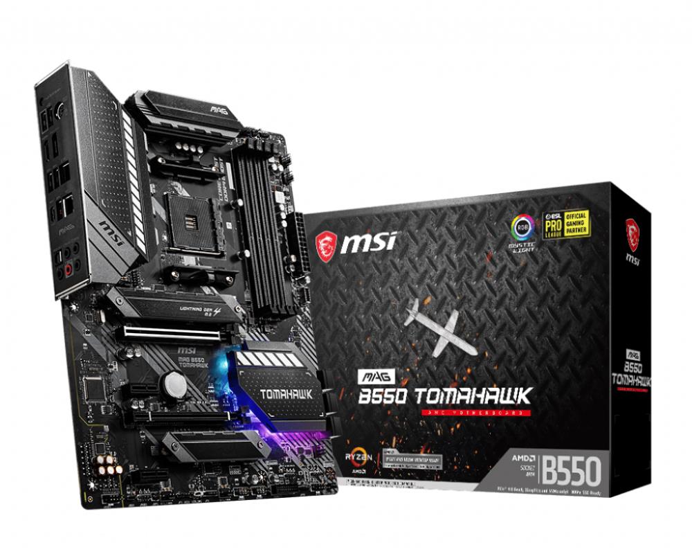 MB AMD B550 SAM4 ATX/MAG B550 TOMAHAWK MSI