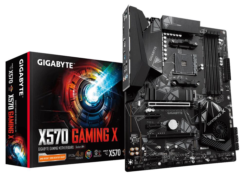 Mainboard|GIGABYTE|AMD X570|SAM4|ATX|3xPCI-Express 1x|2xPCI-Express 16x|2xM.2|Memory DDR4|Memory slots 4|1xHDMI|2xUSB 2.0|4xUSB 3.2|2xPS/2|1xRJ45|3xAudio port|X570GAMINGXV1.1