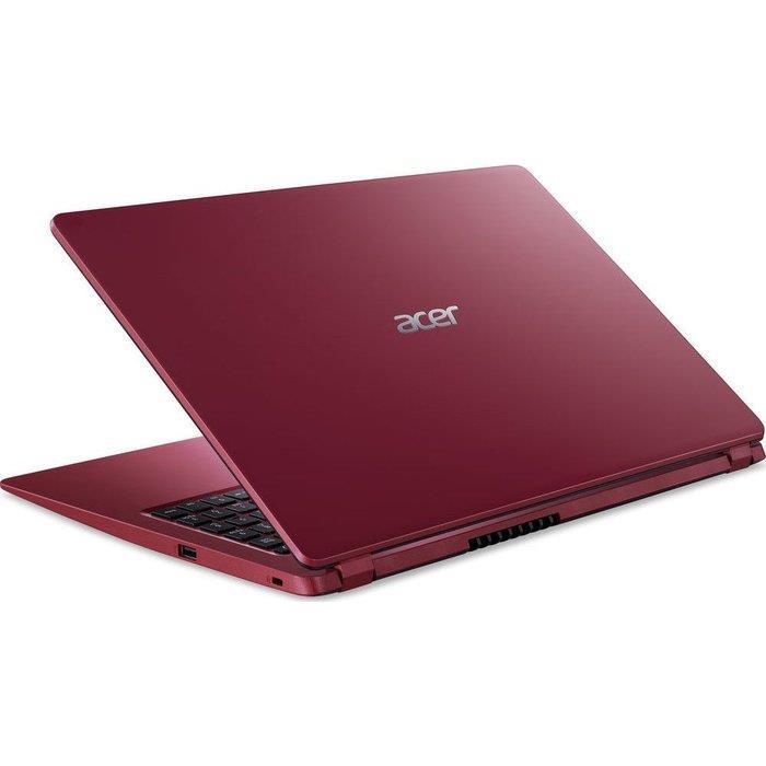 Notebook|ACER|Aspire|A315-56-32KR|CPU i3-1005G1|1200 MHz|15.6"|1920x1080|RAM 8GB|DDR4|SSD 256GB|Intel UHD Graphics|Integrated|ENG/RUS|Windows 10 Home|Red|1.9 kg|NX.HS7EL.002