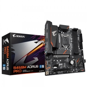Mainboard|GIGABYTE|Intel B460 Express|LGA1200|MicroATX|1xPCI-Express 1x|2xPCI-Express 16x|2xM.2|Memory DDR4|Memory slots 4|1xDVI|1xHDMI|1xDisplayPort|2xUSB 2.0|1xUSB type C|3xUSB 3.2|1xPS/2|1xRJ45|6xAudio port|B460MAORUSPRO
