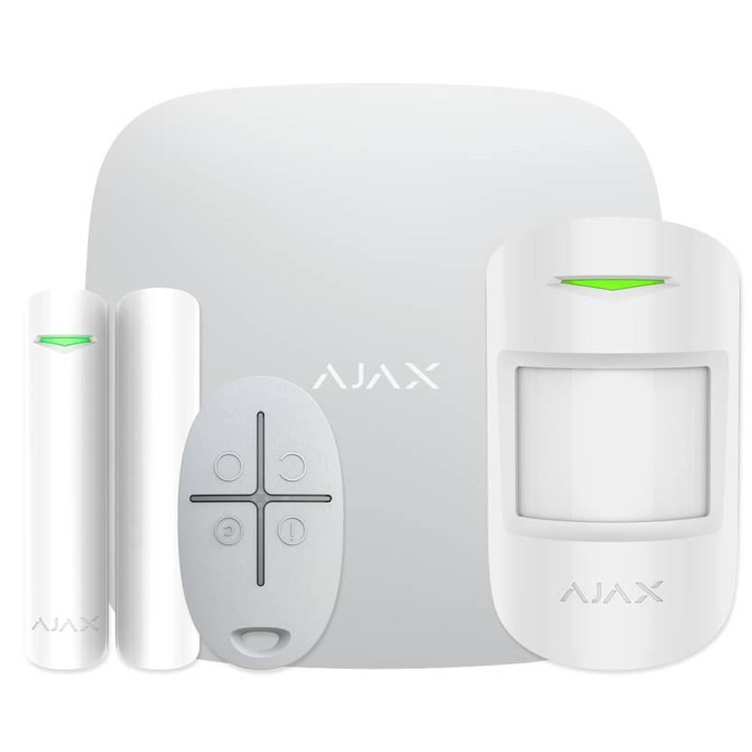 ALARM SECURITY STARTERKIT CAM/PLUS WHITE 20294 AJAX