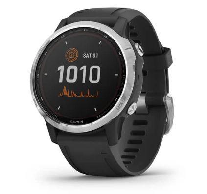 SMARTWATCH FENIX 6S SOLAR/SILV/BLACK 010-02409-00 GARMIN