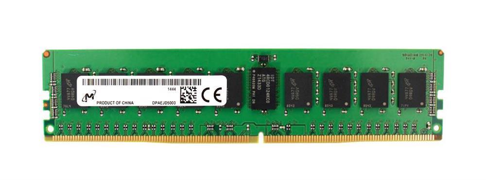 Server Memory Module|MICRON|DDR4|16GB|RDIMM/ECC|2666 MHz|CL 19|1.2 V|MTA18ASF2G72PDZ-2G6E1
