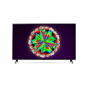 TV Set|LG|4K/Smart|55"|3840x2160|Wireless LAN|webOS|Colour Black|55NANO803NA