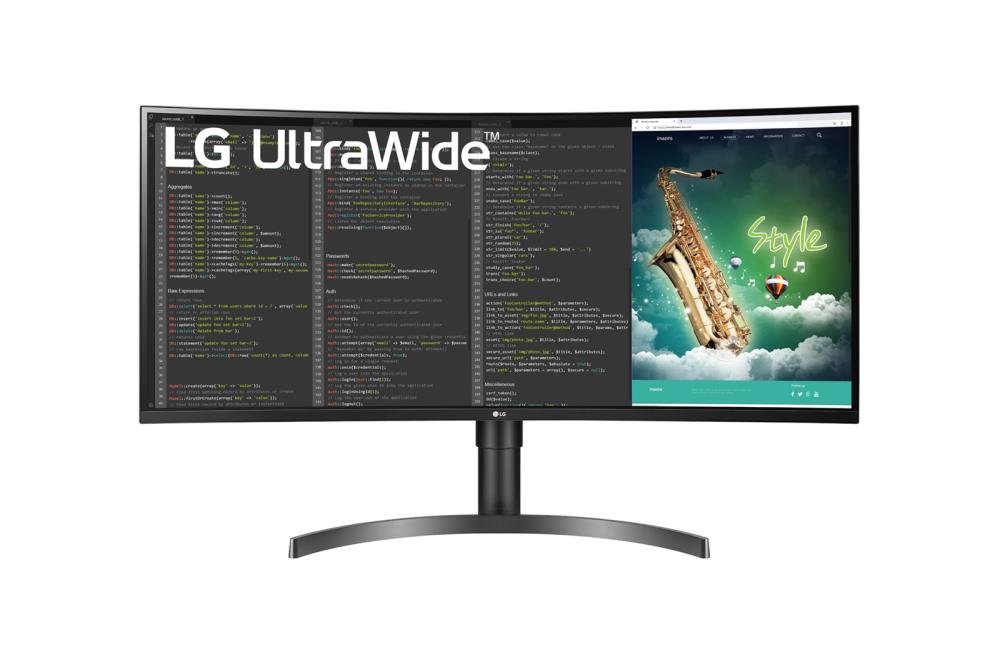 LCD Monitor|LG|35WN75C|35"|Panel VA|3440x1440|21:9|5 ms|Speakers|Height adjustable|Tilt|35WN75C-B