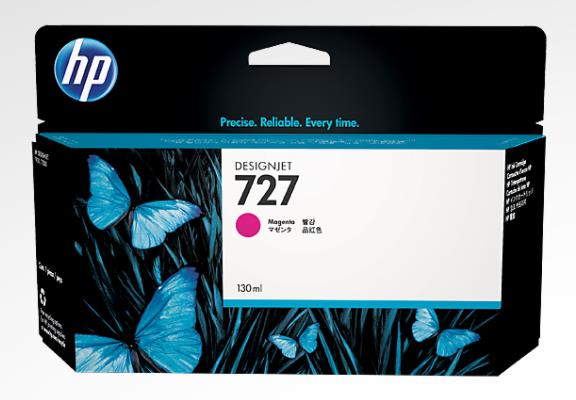 INK CARTRIDGE MAGENTA NO.727/130ML B3P20A HP