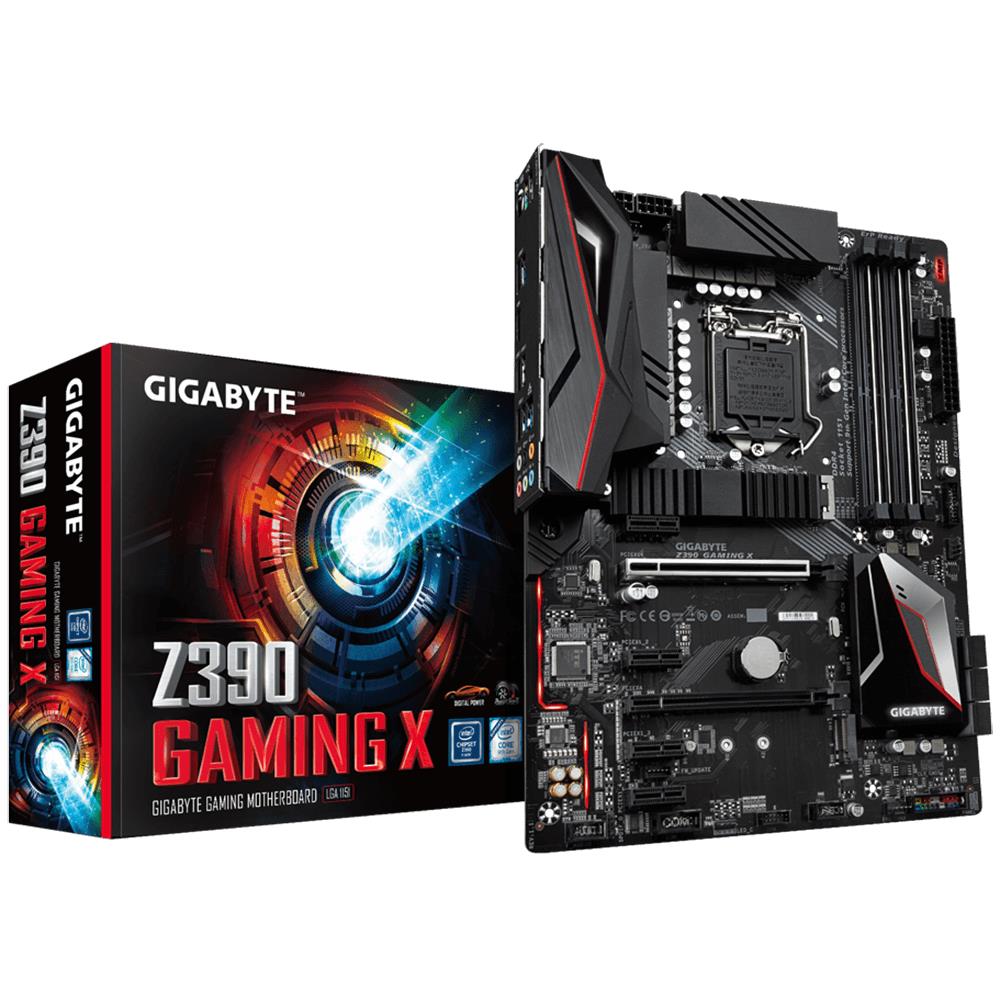 Mainboard|GIGABYTE|Intel Z390 Express|LGA1151|ATX|4xPCI-Express 3.0 1x|1xPCI-Express 3.0 4x|1xPCI-Express 3.0 16x|2xM.2|Memory DDR4|Memory slots 4|1xHDMI|2xAudio-In|4xAudio-Out|2xUSB 2.0|6xUSB 3.1|1xPS/2|1xRJ45|Z390GAMINGXV1.1