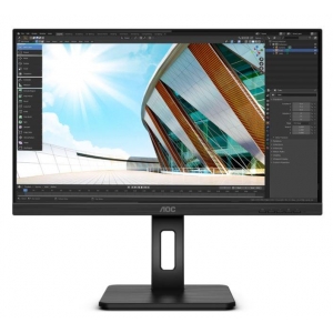 LCD Monitor|AOC|24P2C|23.8"|Business|Panel IPS|1920x1080|16:9|75Hz|4 ms|Speakers|Swivel|Pivot|Height adjustable|Tilt|Colour Black|24P2C