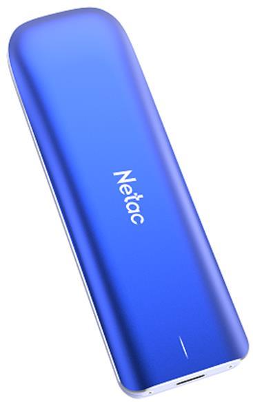 External SSD|NETAC|500GB|USB-C|Write speed 930 MBytes/sec|Read speed 980 MBytes/sec|NT01ZX-500G-32BL