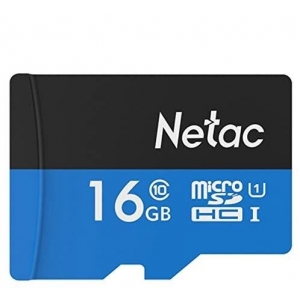 MEMORY MICRO SDHC 16GB UHS-I/W/A NT02P500STN-016G-R NETAC