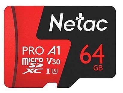 MEMORY MICRO SDXC 64GB UHS-I/W/A NT02P500PRO-064G-R NETAC
