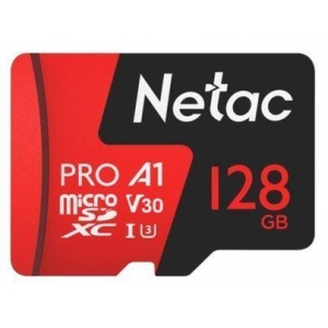 MEMORY MICRO SDXC 128GB UHS-I/W/A NT02P500PRO-128G-R NETAC