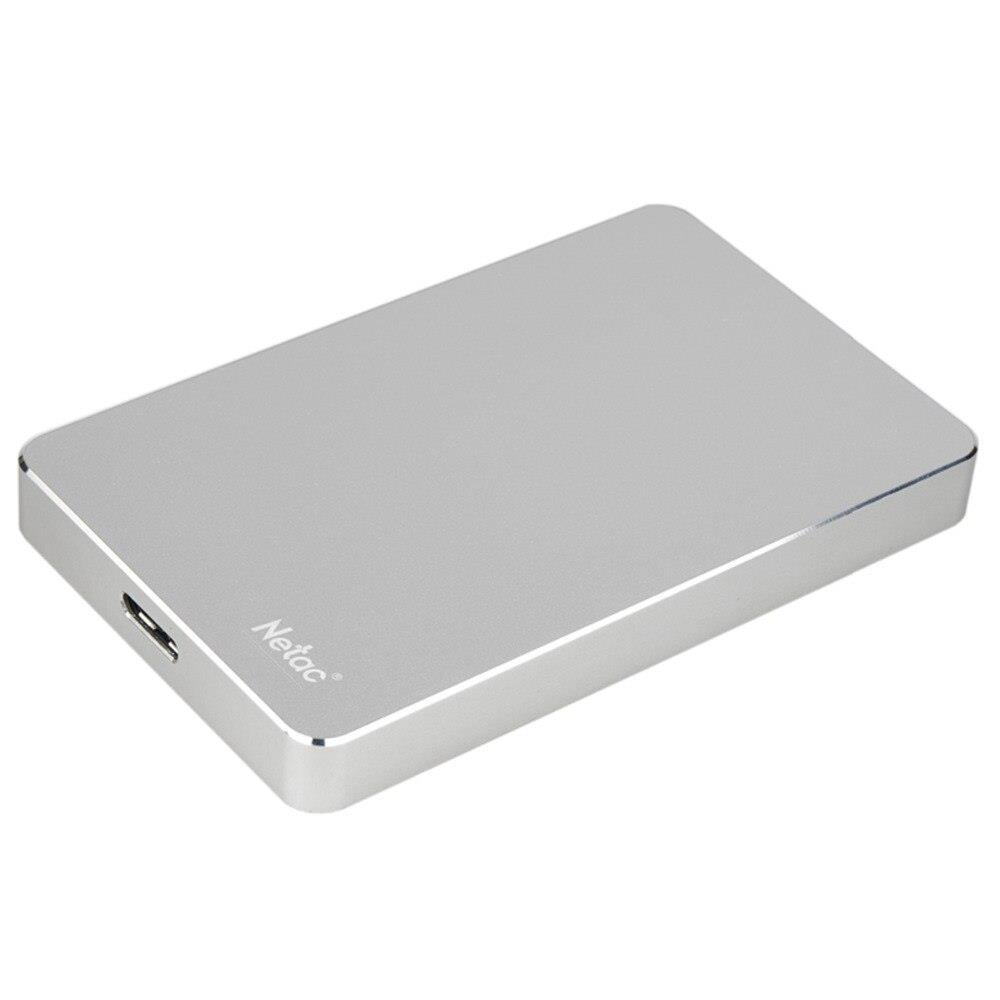 External HDD|NETAC|NT05K330N-002T-30SL|2TB|USB 3.0|Buffer memory size 8 MB|Colour Silver|NT05K330N-002T-30SL