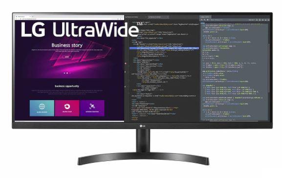 LCD Monitor|LG|34WN700-B|34"|Panel IPS|3440x1440|21:9|75Hz|Matte|5 ms|Tilt|34WN700-B