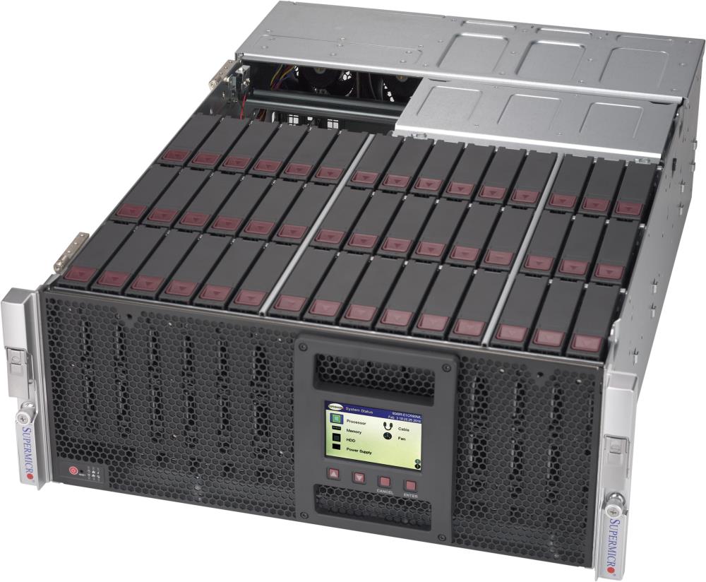 SERVER CHASSIS 4U 1600W/946LE1C-R1K66JBOD SUPERMICRO