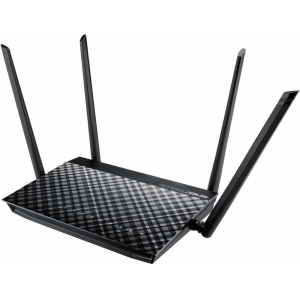 Wireless Router|ASUS|Wireless Router|1167 Mbps|IEEE 802.11ac|USB 2.0|1 WAN|4x10/100/1000M|Number of antennas 4|RT-AC57U