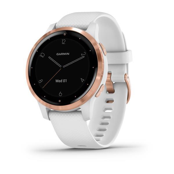 SMARTWATCH VIVOACTIVE 4S/WHITE/ROSE 010-02172-23 GARMIN