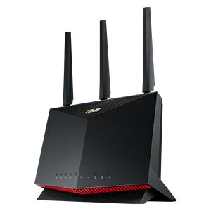 Wireless Router|ASUS|Wireless Router|IEEE 802.11a|IEEE 802.11b|IEEE 802.11g|IEEE 802.11n|IEEE 802.11ac|IEEE 802.11ax|RT-AX86U