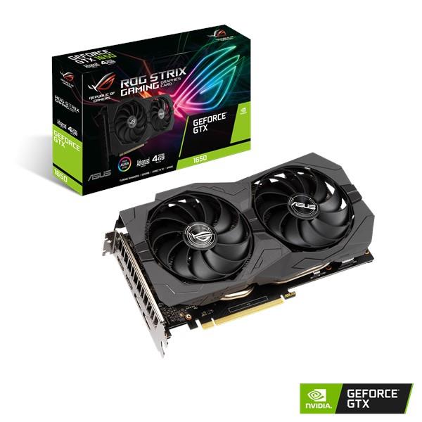 Graphics Card|ASUS|NVIDIA GeForce GTX 1650|4 GB|128 bit|PCIE 3.0 16x|GDDR6|GPU 1410 MHz|Dual Slot Fansink|2xHDMI|2xDisplayPort|STRIX-GTX1650-A4GD6-GAM