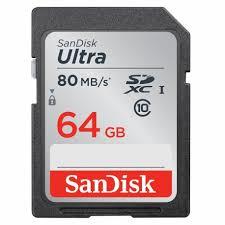 MEMORY SDXC 64GB UHS-I/SDSDUN4-064G-GN6IN SANDISK