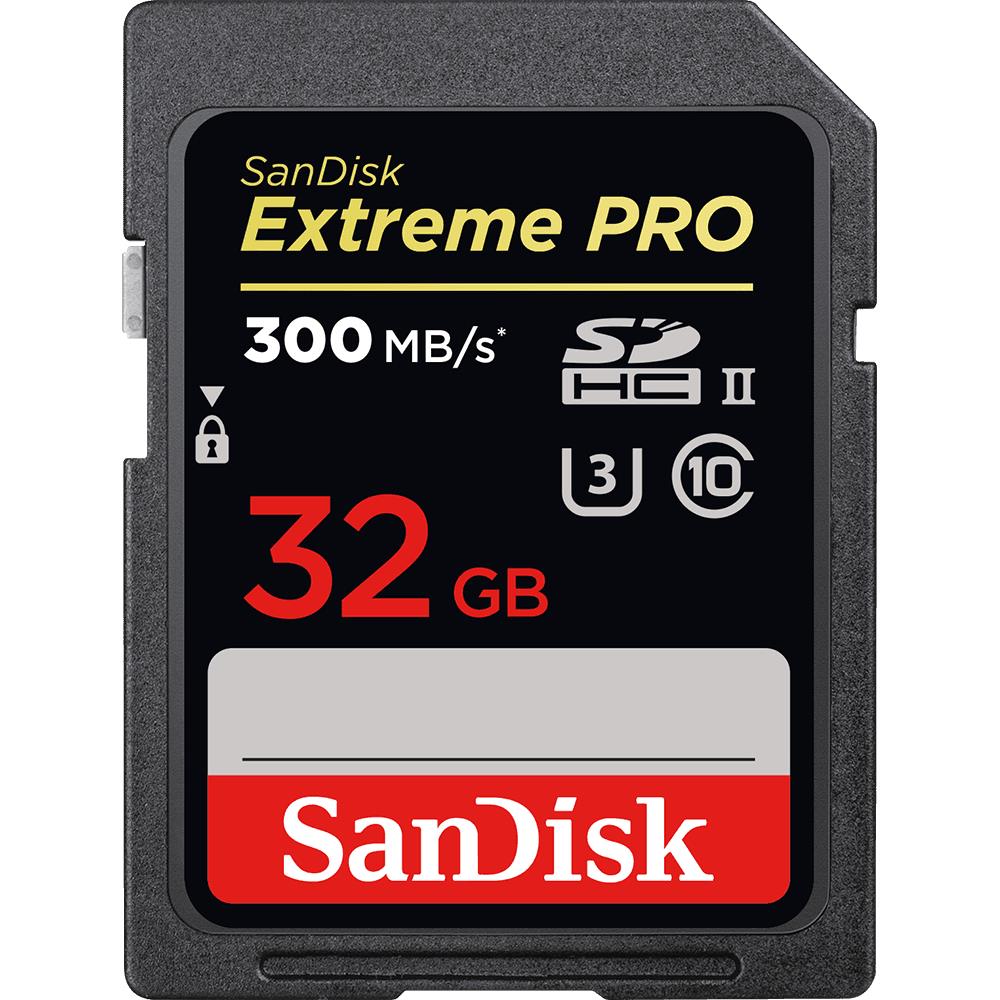 MEMORY SDHC 32GB UHS-3/SDSDXPK-032G-GN4IN SANDISK