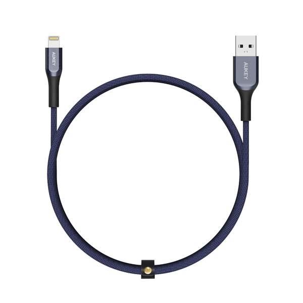 CABLE LIGHTNING TO USB CB-AKL1/1.2M BLUE LLTSN1005944 AUKEY