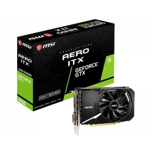 VGA PCIE16 GTX1650 4GB GDDR6/GTX 1650 D6 AERO ITX OCV1 MSI