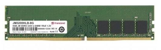 MEMORY DIMM 8GB PC25600 DDR4/JM3200HLG-8G TRANSCEND