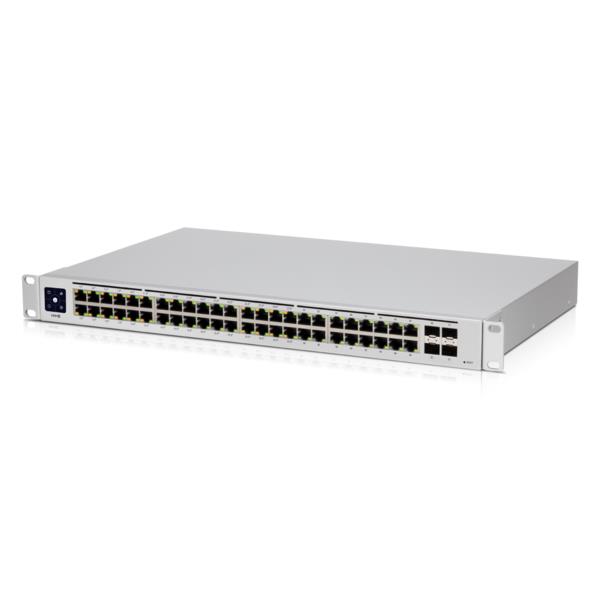 Switch|UBIQUITI|USW-48-POE|Type L2|Desktop/pedestal|48x10Base-T / 100Base-TX / 1000Base-T|4xSFP|USW-48