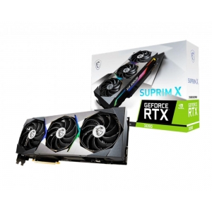 Graphics Card|MSI|NVIDIA GeForce RTX 3090|24 GB|384 bit|PCIE 4.0 16x|GDDR6X|Dual Slot Fansink|1xHDMI|3xDisplayPort|RTX3090SUPRIMX24G