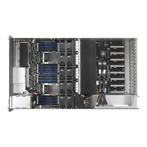 SERVER SYSTEM 4U 8BAY GPU/2X XEON-S ESC8000 G4 ASUS