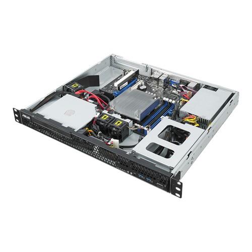 SERVER SYSTEM 1U 2BAY W/DVD/XEON-E RS100-E10-PI2 ASUS