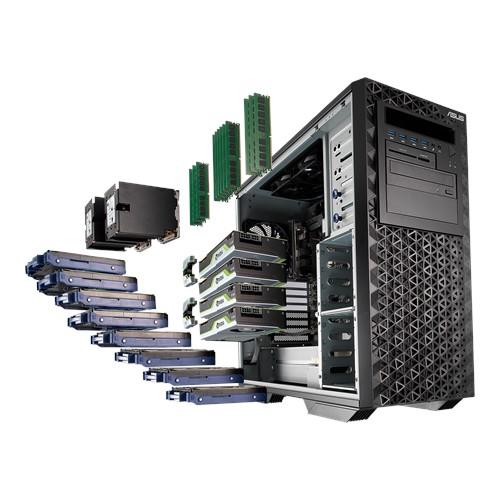 SERVER SYSTEM MIDITOWER GPU/2X XEON-S E900 G4 ASUS