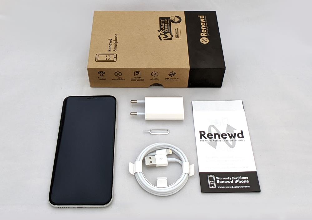 MOBILE PHONE IPHONE X 64GB/SILVER RND-P10264 APPLE RENEWD