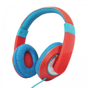 HEADPHONES SONIN KIDS RED/23585 TRUST