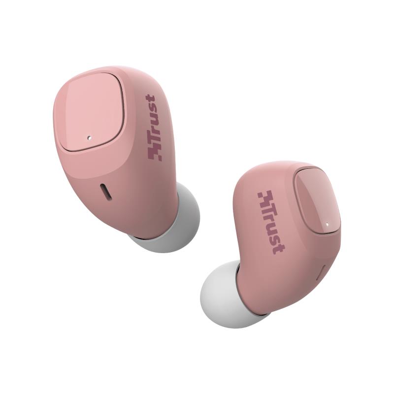 HEADSET NIKA COMPACT BLUETOOTH/PINK 23905 TRUST