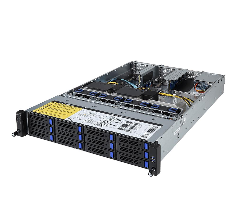 SERVER SYSTEM 2U 12BAY/2X XEON-S R281-3C2 GIGABYTE