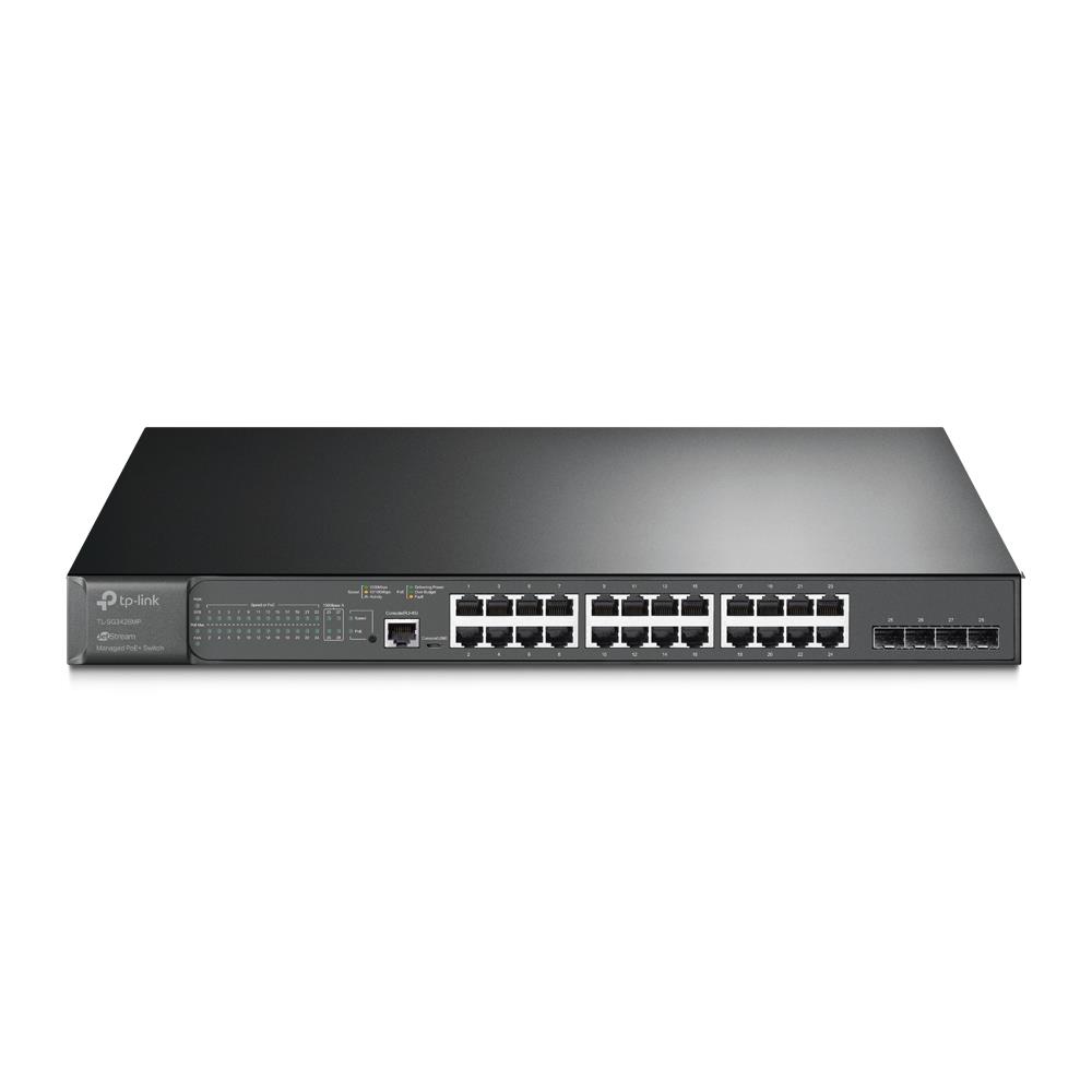 NET SWITCH 28PORT 1000M POE+/TL-SG3428MP TP-LINK